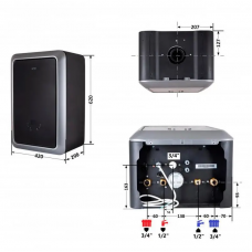 Котел газовий Airfel MAESTRO 24 кВт двоконтурний